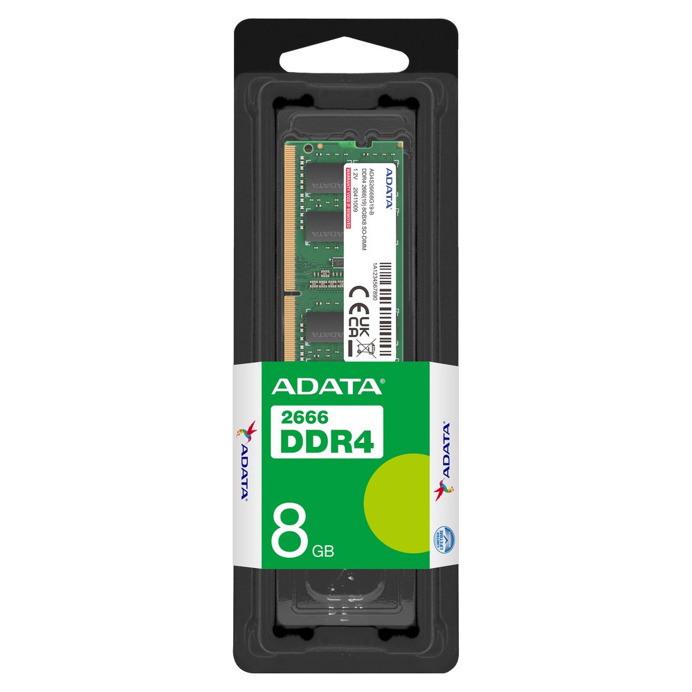 ADATA MEMORIA RAM DDR4 8GB 2666 PORTATIL