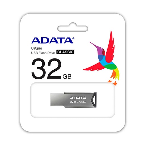 [AUV350-32G-RBK] ADATA MEMORIA  USB 3.1 METALICA 32GB