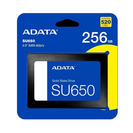 [ASU650SS-256GT-R] ADATA DISCO DURO SSD SU650 256GB RETAIL