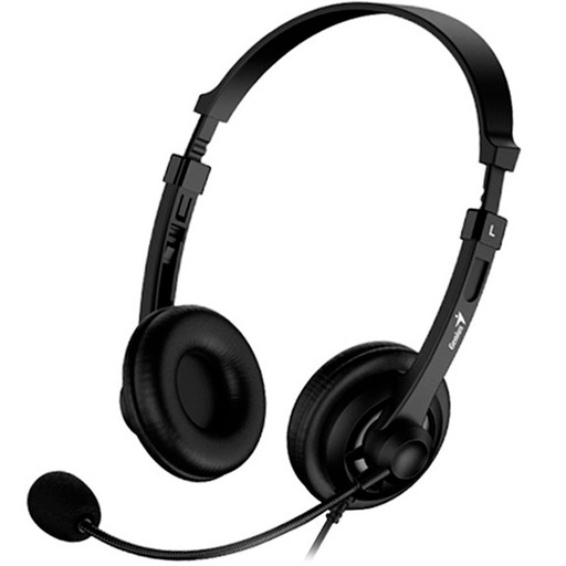 [31710021400] GENIUS AURICULARES USB HS-230U AURICULAR USB DIADEMA AJUSTABLE MICROFONO Y CONTROL