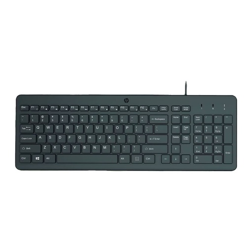 [664R5AA#ABM] HP TECLADO USB 150 ALAMBRICO