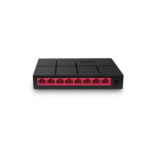 [MS108G] MERCUSYS SWITCH DE ESCRITORIO DE 8 PUERTOS 10/100 / 1000M, 8 PUERTOS RJ45 10/100 / 1000M, CAJA DE PLÁSTICO