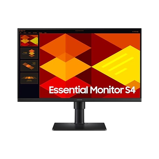 [LS24D402GANXGO] SAMSUNG MONITOR 24" S4 S40GD RESOLUCIÓN 1920X1080 , ENTRADAS: HDMI 1.4 (2), DISPLAY PORT 1.2 (1), USB 2.0 (2). GARANTÍA:  3 AÑOS, ENERGY STAR