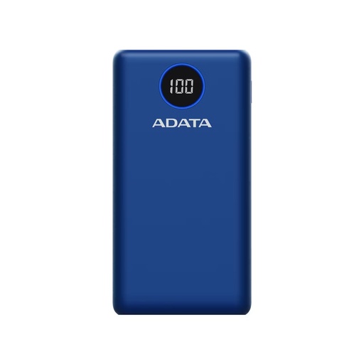 [AP20000QCD-DGT-CDB] ADATA AP20000QCD-DGT-CDB CARGADOR PORTÁTIL CAPACIDAD: 20000MAH SALIDA: 5V DC, 9V DC, 12V DC ENTRADA: 5V DC, 9V DC PUERTOS: 3 GARANTIA 1 AÑO
