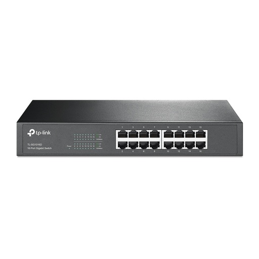 [TL-SG1016D] TP LINK SWITCH 16 PUERTOS GIGABIT RJ45RACK