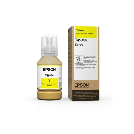 [T49M420] EPSON BOTELLA AMARILLO 140 ML