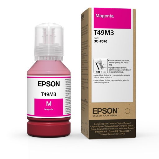 [T49M320] EPSON BOTELLA MAGENTA 140 ML