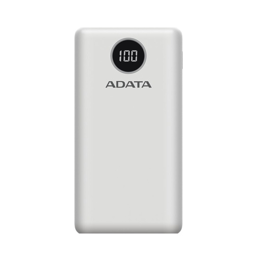 [AP20000QCD-DGT-CWH] ADATA POWER BANK P20000QCD 20.000 MAH BLANCO