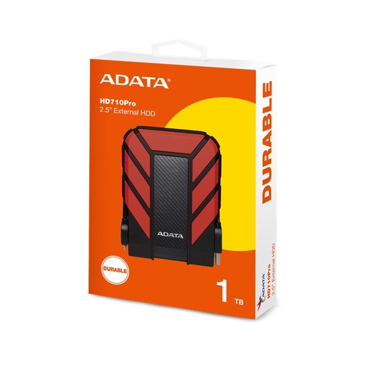 [AHD710P-1TU31-CRD] ADATA DISCO EXTERNO HD710 P ANTIGOLPES 1TB USB 3.2 ROJO