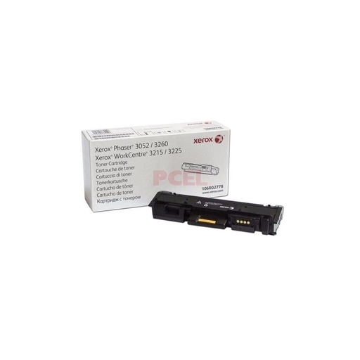 [106R04348] XEROX TONER B210 Y B215 TONER BLACK BLACK TONER SINGLE CARTRIDGE 3000 PAGINAS