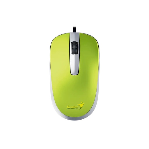[31010105105] GENIUS MOUSE DX-120 ALÁMBRICO USB VERDE