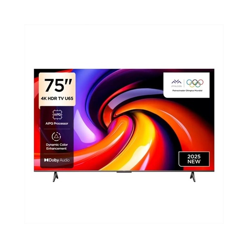 [75U65] DESCONOCIDO MARCA 75U65 TV IFFALCON TCL 75" UHD SMART TV 75U65 GOOGLE TV