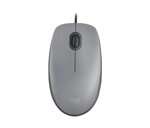 [910-006757] LOGITECH MOUSE USB M110 SILENT- SILVER SAMR (BOX)