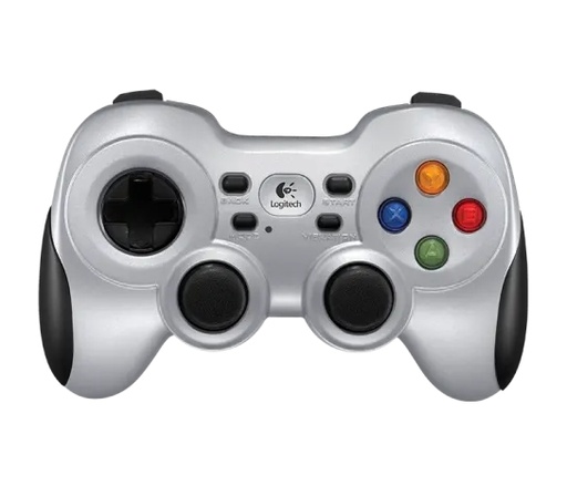 [940-000117] LOGITECH GAMEPAD F710 GAMING INALÁMBRICO RECEPTOR USB COMPATIBLE PC-ANDROID TV DIRECCIÓN PARA 4 CONMUTADORES DOBLE EFECTO DE VIBRACIÓN GARANTÍA 3AÑOS-SILVER