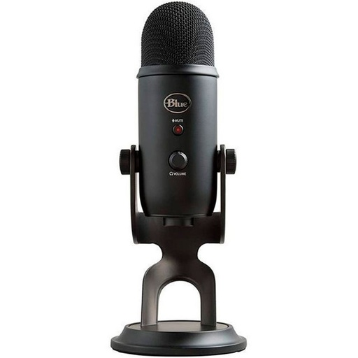 [988-000100] LOGITECH MICROFONO YETI USB-BLACKOUT EDITION