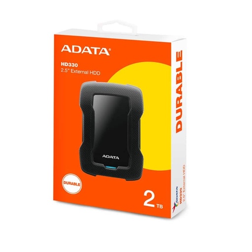 [AHD330-2TU31-CBK] ADATA  DISCO  DURO EXTERNO HD330  ANTIGOLPES 2TB USB 3,. NEGRO