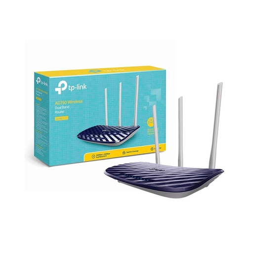 [ARCHER-C20] TPLINK ROUTER INALAMBRICO DOBLE BANDA AC 750 DUAL BAND 3 ANTENAS EXTERNAS.
