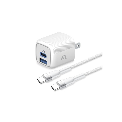 [ARG-AC-0155WT] GENERICO DESCONOCIDO MARCA ARG-AC-0155WT CARGADOR ARGOM TIPO C CON CABLE