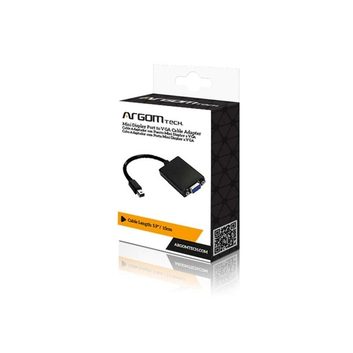 [ARG-CB-0053] ARGOMTECH CABLE ADAPTADOR ARGOM MINI DISPLAYPORT A VGA