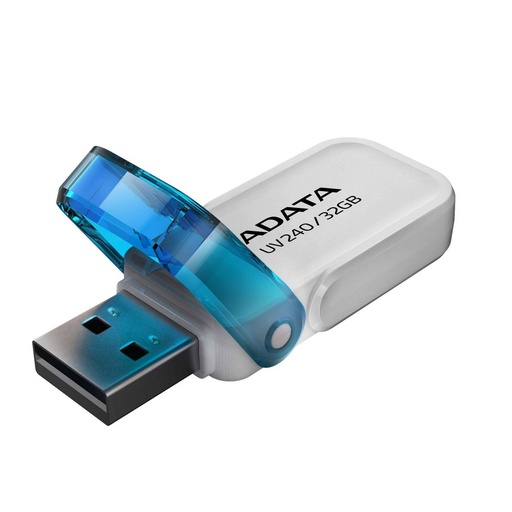 [AUV240-32G-RWH] ADATA MEMORIA USB 2.0 UV240 ESCUALIZABLE 32GB BLANCA