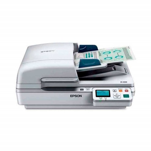 [B11B205221] EPSON ESCANER WORKFORCE DS-6500 CAMA PLANA/ /TAMAÑOS DE DOCUMENTO: (A4)/ CICLO DIARIO: 3000 HOJAS /CAPACIDAD DEL