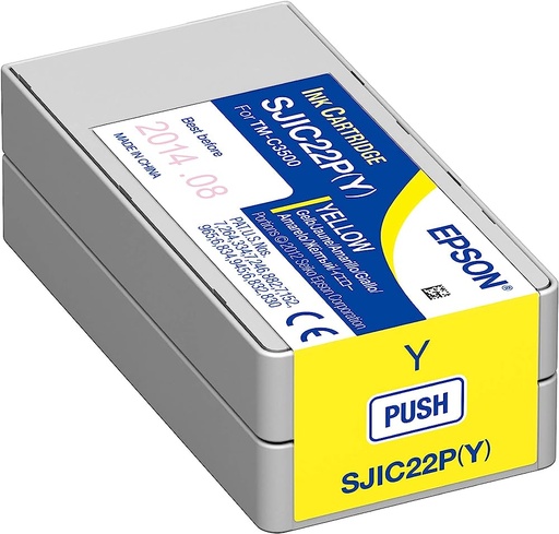 [C33S020583] EPSON CARTUCHO DE TINTA AMARILLO PARA TM-C3500
