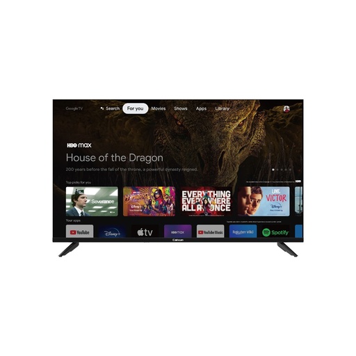 [C65VAUGQ] CAIXUN TV 65" QLED UHD SMART TV GOOGLE TV