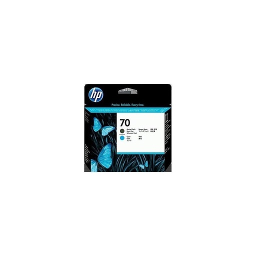[C9404A] HP INC CABEZAL HP 70 MATTE BLACK AND CYAN