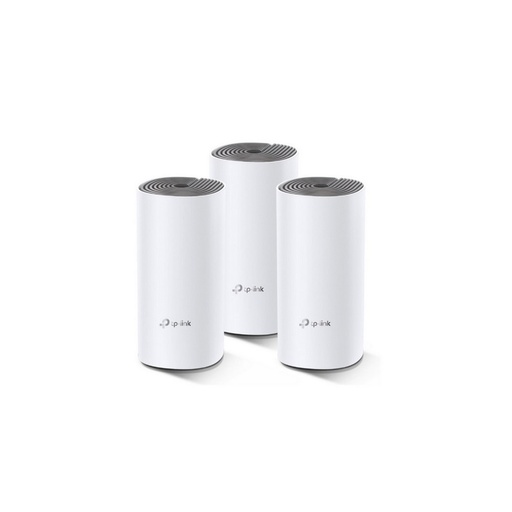 [Deco-E4(3-pack)] TPLINK ROUTER WIFI DE MALLA DOBLE BANDA AC1200 10/100 PACK POR 3 UNIDAD