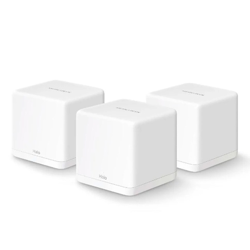 [Halo-H30G(3-Pack)] TPLINK ROUTER MERCUSYS WIFI DE MALLA AC1300 WHOLE HOME MESH WI-FI SYSTEM SPEED, 400 MBPS AT 2.4 GHZ 867 MBP