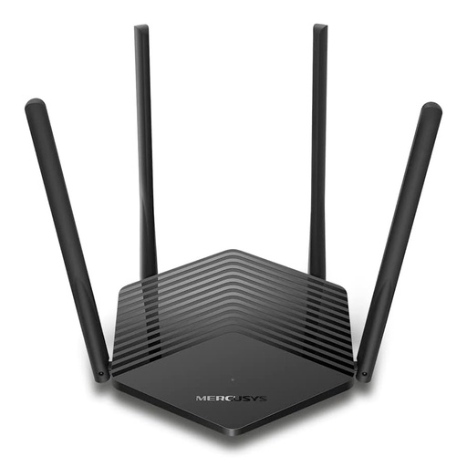 [MR60X] TPLINK ROUTER MERCUSYS AX1500 DUAL-BAND WI-FI 6 ROUTER SPEED: 300 MBPS AT 2.4 GHZ + 1201 MBPS AT 5 GHZ SPEC: 4× FIXED EXTERNAL ANTENNAS