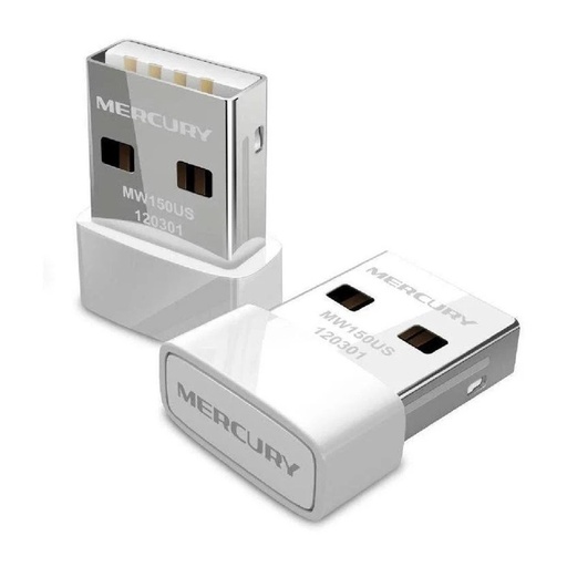 [MW150US] TPLINK ADAPTADOR NANO MERCUSYS USB 2.0 INALÁMBRICO DE 150MBPS