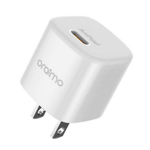 [OCW-A95S-WHITE] ORAIMO CARGADOR CARGA RAPIDA 20W BLANCO