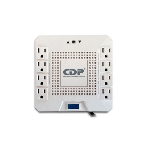 [R-AVR-1808] CDP REGULADOR DE VOLTAJE , 1800VA/1000W 8 TOMAS DE SALIDA