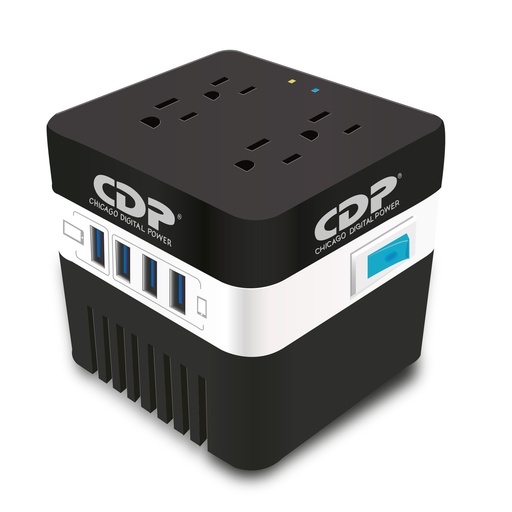 [RU-AVR604] CDP REGULADOR DE VOLTAJE RU-AVR604 600VA/300W