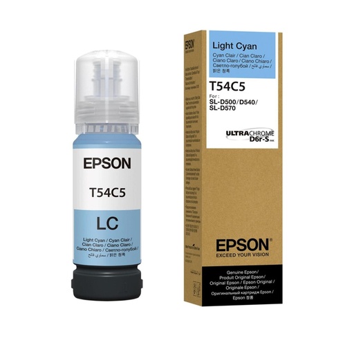 [T54C520] EPSON BOTELLA DE TINTA CYAN CLARO 70ML PARA D570SE