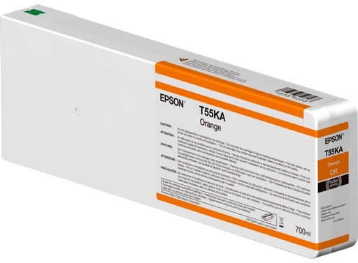 [T55KA00] EPSLFPS CARTUCHO DE TINTA EPSON NARANJA 700ML
