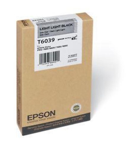 [T603900] EPSLFPS CARTUCHO DE TINTA EPSON NEGRO CLARO CLARO 220ML
