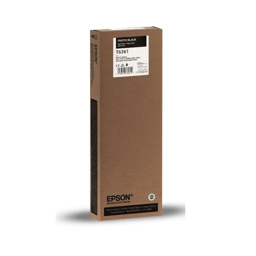 [T636100] EPSON CARTUCHO DE TINTA NEGRO ULTRACHROME 700 ML