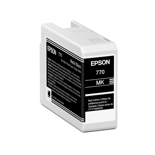 [T770820] DESCONOCIDO MARCA T770820 CARTUCHO EPSON T770 NEGRO MATE 25 ML