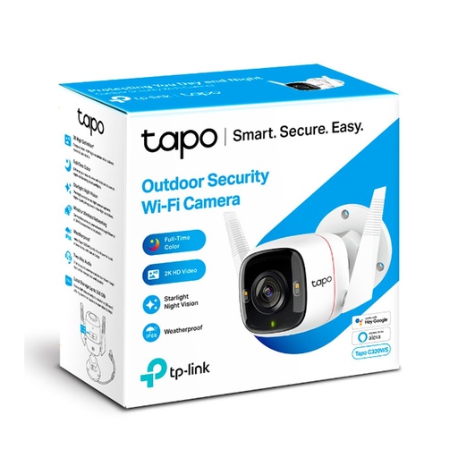 [Tapo-C320WS] TPLINK CAMARA CAMARA WI-FI DE SEGURIDAD PARA EXTERIORES