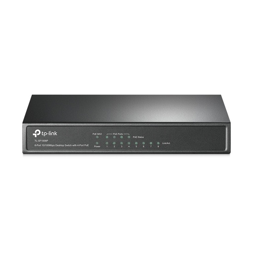 [TL-SF1008P] TPLINK SWITCH TP-LINK NO ADMINISTRABLE 4 PUERTO POE DE 8 PUERTOS DE 10/100MBPS