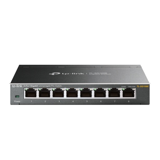 [TL-SG108E] TPLINK SWITCHTP-LINK DENTELIGENTE SENCILLO 8 PUERTOS GIGABIT