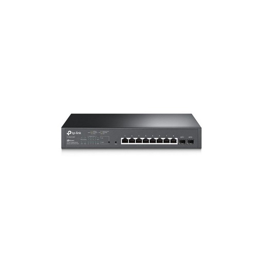 [TL-SG2210MP] TPLINK SWITCH ADMINISTRABLE CON 8 PUERTOS GIGABIT RJ45 POE Y 2 RANURAS SFP
