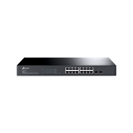 [TL-SG2218] TPLINK SWITCH TPLINKSMB INTELIGENTE JETSTREAM GIGABIT DE 16 PUERTOS CON 2 RANURAS SFP