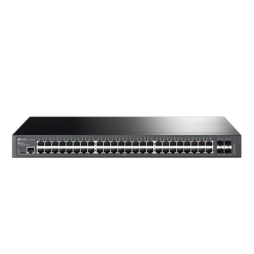 [TL-SG3452X] TPLINK SWITCH ADMINISTRABLE JETSTREAM™ DE 48 PUERTOS GIGABIT L2+ CON 4 RANURAS 10GE SFP+ PUERTO: 48× PUERTOS RJ45 GIGABIT, 4× RANURAS SFP+ 10G, PUERTO DE CONSOLA RJ45/MICRO-USB