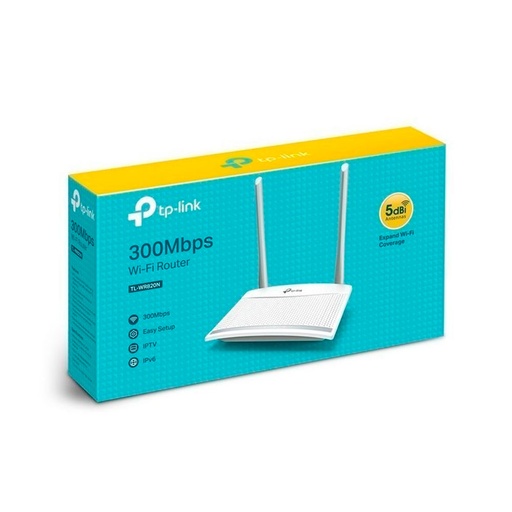 [TL-WR820N] TPLINK ROUTER INALAMBRICO N 300, 2 ANTENAS EXTERNAS