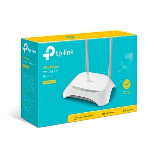 [TL-WR840N] TPLINK ROUTER INALAMBRICO 300MBPS, 2 ANTENAS EXTERNAS