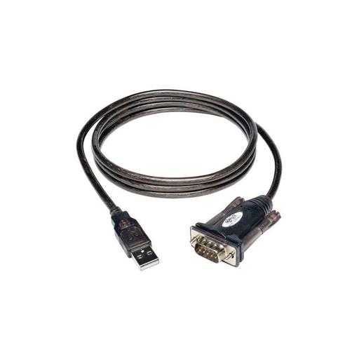 [U209-000-R] TRIPPLITE ADAPTADOR DE USB-A A SERIAL (DB9) - (M/M), 1.52 M [5 PIES]