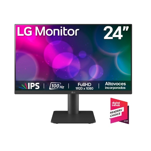 [24MS550-B.AWP] LG MONITOR 24" 24MS550-B FHD 100HZ 5MS HDMI 3Y